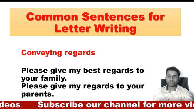 Common sentences for letter writing | Mahesh Prajapati смотреть онлайн