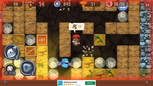 Dig Out! САМЫЙ РИСКОВЫЙ КОПАТЕЛЬ! смотреть онлайн