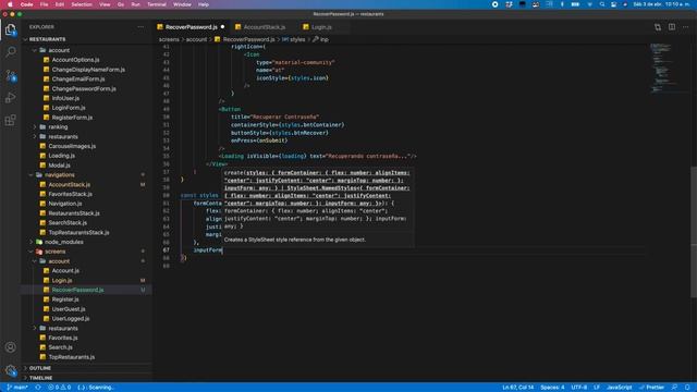 Tutorial 64 - React / React-Native - 122 - Recuperación de contraseña Parte II смотреть онлайн