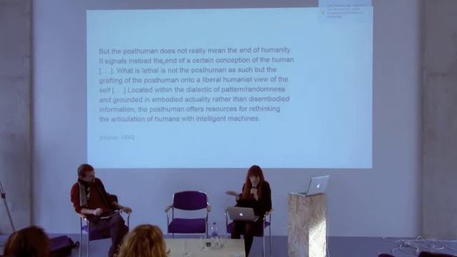 Laura Benitez Valero: Biomaterials, Nomadic Subjectivity and Agency @ Inoculum, CLB Berlin, 2016 смотреть онлайн