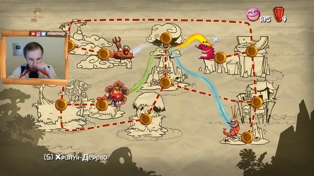 НАСОБИРАЛ 187 ДУХОВ РАДОСТИ | Rayman Origins #22 смотреть онлайн