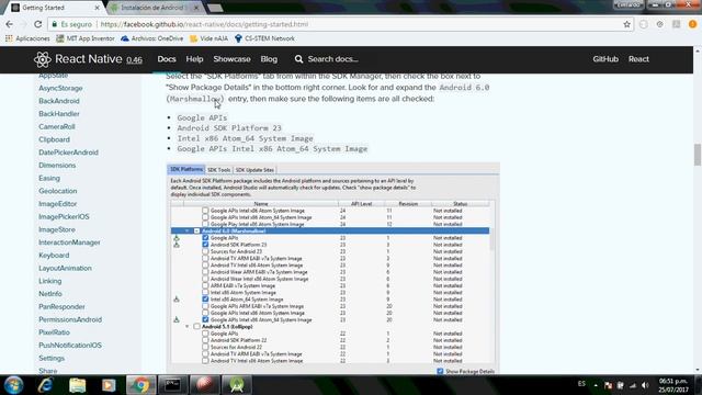React Native Instalacion Windows 2 смотреть онлайн