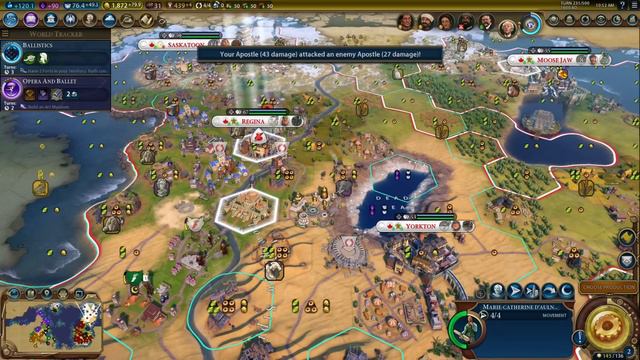 Hockey Rinks and Calgary - Part 14 - Lets Play CIV VI Gathering Storm - 🍁 Canada смотреть онлайн