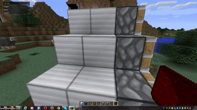 Как сделать механическую лестницу в Minecraft смотреть онлайн