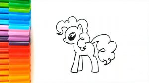 Рисунок мизинца-пирога - Простые рисунки - Рисунки моего маленького пони
