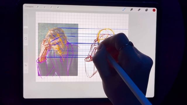 КРИС ХЕМСВОРТ. РИСУЕМ ЭСКИЗ С "0" смотреть онлайн
