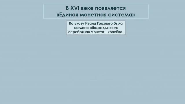 Внеурочное занятие по финансовой грамотности для 3 класса "Какие деньги раньше были в России?" смотреть онлайн