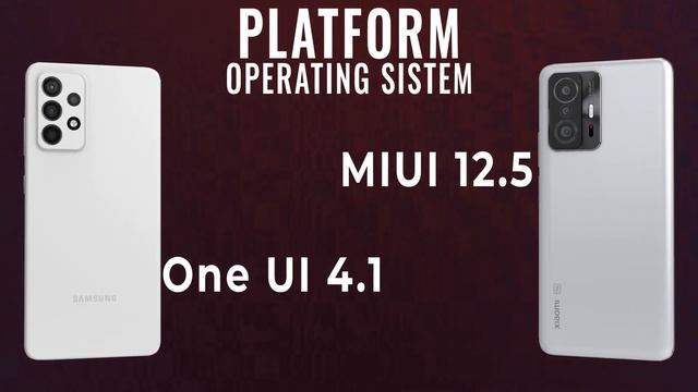 SAMSUNG GALAXY A52s 5G vs XIAOMI 11T PRO comparison and review смотреть онлайн