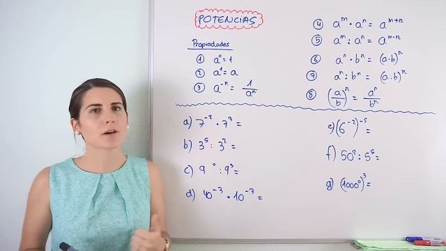 PROPIEDADES de las POTENCIAS ? смотреть онлайн