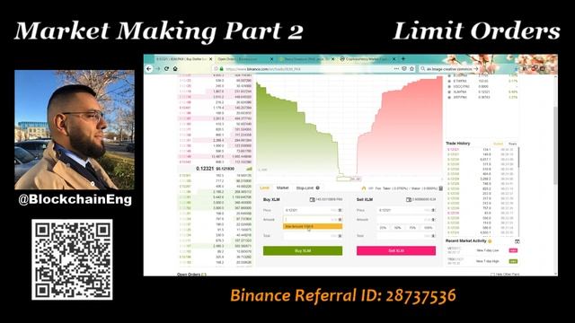 How To Set Limit Orders on Binance Crypto Exchange - Market Making Part 2 Jan 2019 смотреть онлайн