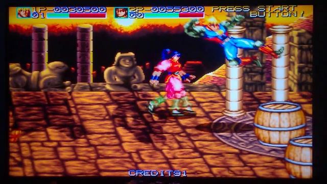 Retro Game night with He-Bot showcasing the arcade Data East game Night Slashers on Nintendo switch смотреть онлайн