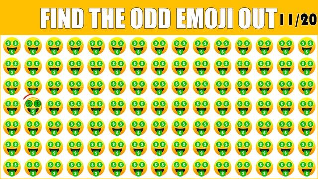 HOW GOOD ARE YOUR EYES #148 l Find The Odd Emoji Out l Emoji Puzzle Quiz смотреть онлайн