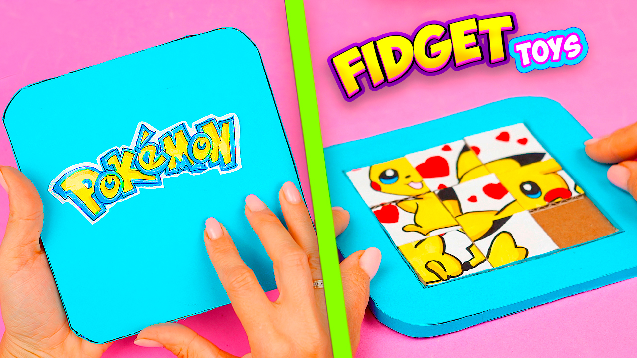 Как сделать АНТИСТРЕСС из бумаги Игрушка ПЯТНАШКИ своими руками