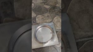 Устройство приточной вентиляции под печью в парной.