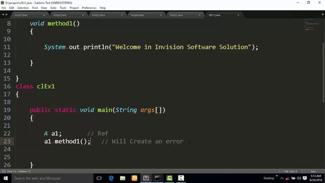 Different between object and references in java program смотреть онлайн