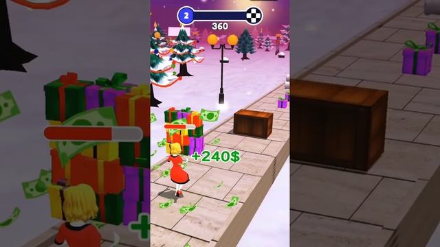 Noel Run ?|?? - All Level gameplay? Android, ios #01-#02 смотреть онлайн