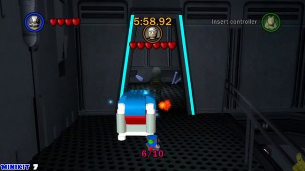 Lego Star Wars TCS: Ep 3 Chap 2 / Chancellor in Peril CHALLENGE (All Blue Minikits) - HTG