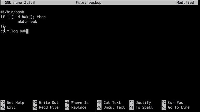 Linux - Shell script 2 : example смотреть онлайн