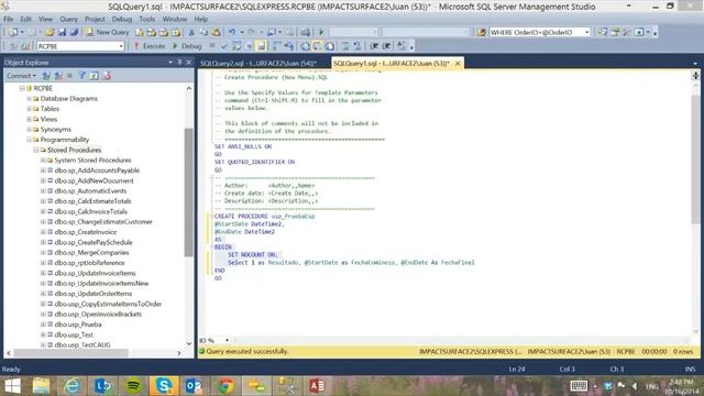 ESP: Usando procedimientos "Stored Procedures" en Access смотреть онлайн