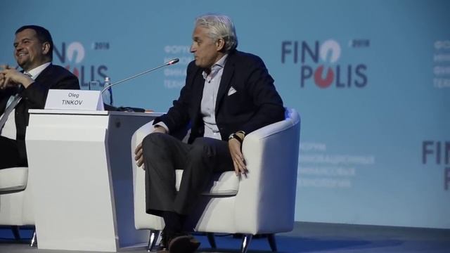 Тиньков дважды подколол Грефа. Финополис 2018 смотреть онлайн