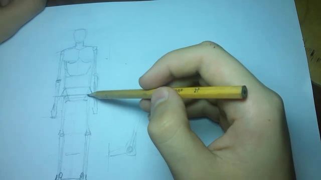 Уроки рисунка 4 "Основные пропорции человеческого тела" (Часть 1) смотреть онлайн