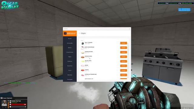 TUTO DU METIER CUISINIER DU FAST FOOD . SERVEUR OSCAR RP . смотреть онлайн