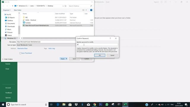 How to protect your Excel file with password? | MS Excel 2019 | TechZonia смотреть онлайн
