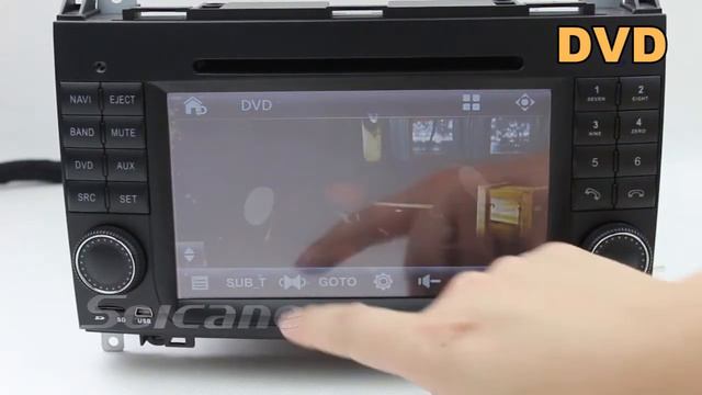 Upgrade radio for 2006-2012 Mercedes Sprinter W906 W209 W311 W315 W318 2 din DVD GPS TV Bluetooth смотреть онлайн