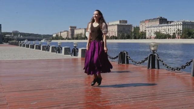 Irish dance - Bird in the Tree. Ирландские танцы на набережной. смотреть онлайн