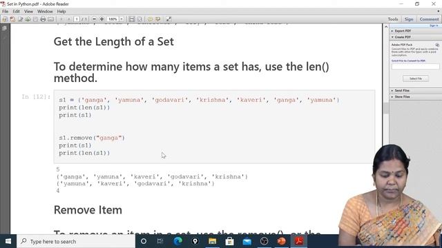 Accessing Set Elements, Set Operations, Set Functions by Ms.B Padmaja смотреть онлайн