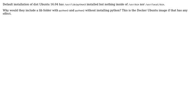 Unix & Linux: python3 lib installed but no binary? смотреть онлайн