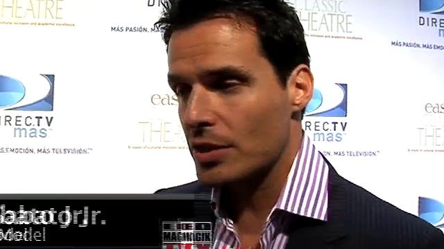 Nestor Carbonell Antonio Sabato At East L.A. Theatre Benefit