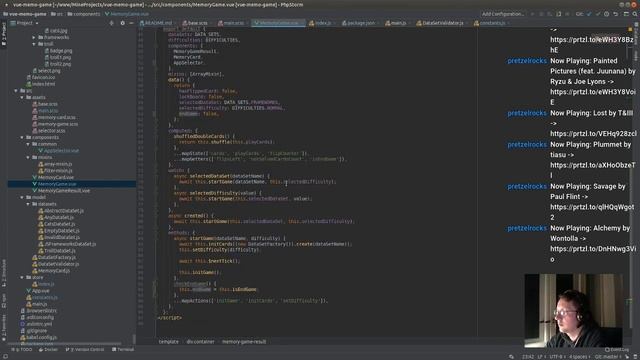 Developing browser memory game with Vue js 4 смотреть онлайн