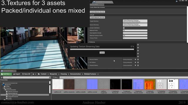 Unreal Engine 4 AUTOMATIC Material Creation - Editor Scripting Tool смотреть онлайн