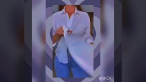 ??Как красиво завязать рубашку ??