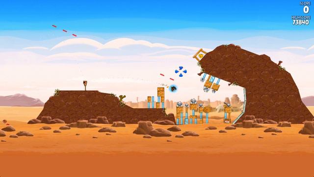 Angry Birds Star Wars 1-13 Golden Egg Location смотреть онлайн