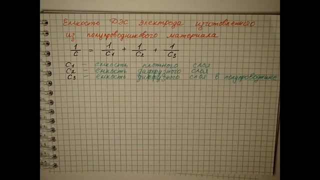 Лекция 112 Емкость на границе полупроводник раствор смотреть онлайн