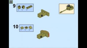 Мини танк ИС-5 из Лего