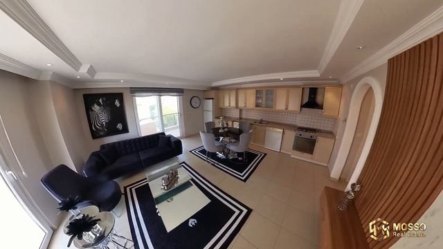 Просторные апартаменты 2+1 в 200 м от моря в районе Махмутлар, Аланья. Недвижимость Турции смотреть онлайн