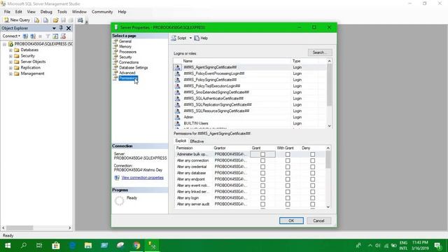 How to fix CREATE DATABASE permission denied in database 'master' SQL Server смотреть онлайн