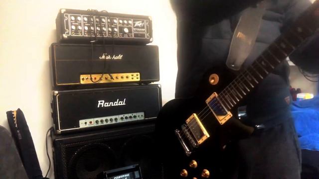 2000 Gibson Les Paul Special Gloss Black Plays Gn'R, Zeppelin thru HX Stomp смотреть онлайн