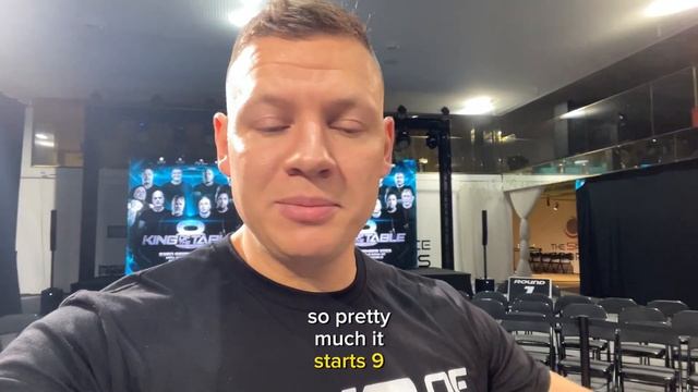 KING OF THE TABLE 8 - When, Where and What time смотреть онлайн