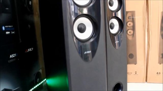 F&D T60X Tower Speaker | Sound TEST| Unboxing | Review смотреть онлайн