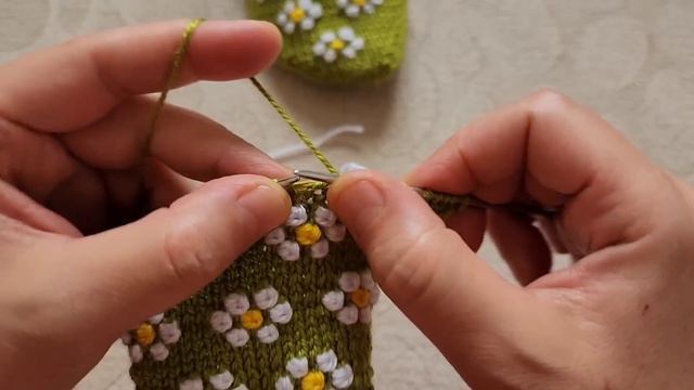 Papatyalı Iki şiş Dikişsiz Patik Modeli ✅️ #dikişsizikişişpatik ✅️ @divapatik