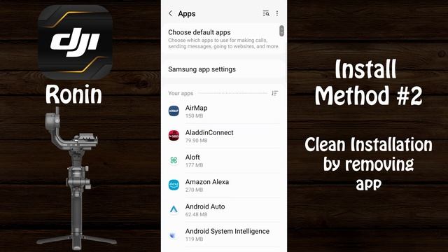 DJI Ronin App How to Install Android - Fix App Crashing issue in version 1.5.2 смотреть онлайн