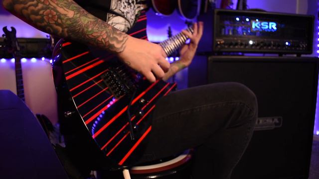 Schecter Synyster Custom - Redrum - Avenged Sevenfold Signature Guitar Demo смотреть онлайн