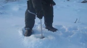 Самодельный ледобур Савина,Краткий обзор