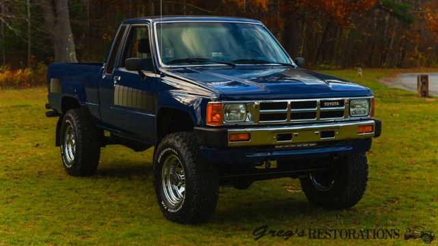 1985 Toyota Extra-Cab 4x4 Pickup Restoration: BlueBoy!