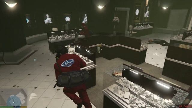 Grand Theft Auto V | The Jewel Store Job-Mission | GTX 760 2GB | High смотреть онлайн