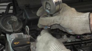 Проверка компрессии VW Polo, Jetta, Skoda Rapid 1,6 CFNA